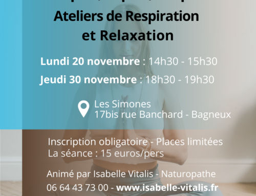 Ateliers Inspire, Expire, Respire